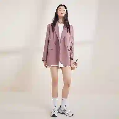 太平鸟 抗皱宽松西装 女款