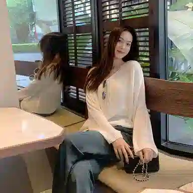 美洋 超轻直筒阔腿休闲裤 女款