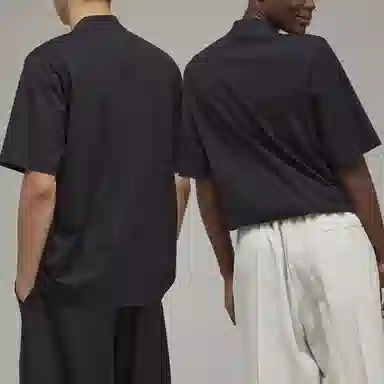 Y-3 SS23 Logo Half-Zip T-Shirt