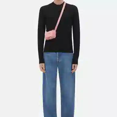 Bottega Veneta Cassette Mini Pink