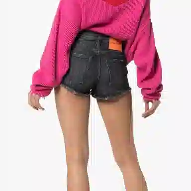 Heron Preston Denim Shorts