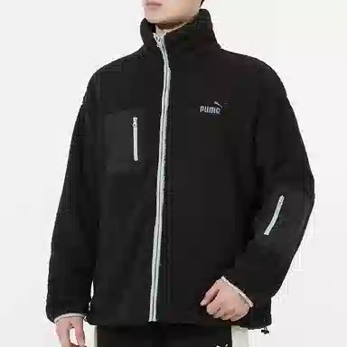 Puma Sherpa Bonded Jacket Black