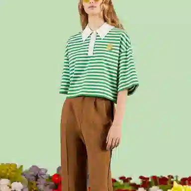 GUCCI SS23 Polo Shirt Green