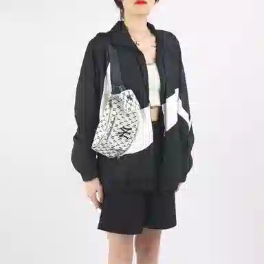 MLB Monogram Cream White