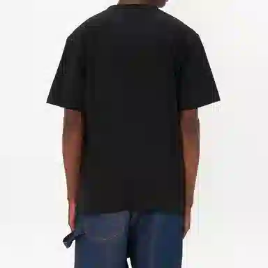 JW Anderson Logo Print T-Shirt Black