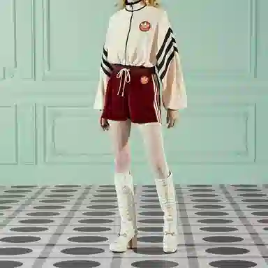 GUCCI x adidas SS23 Logo Print Shorts