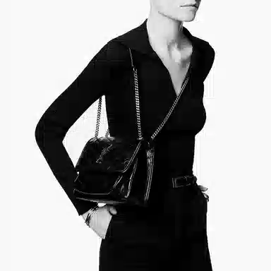 Saint Laurent Niki Black