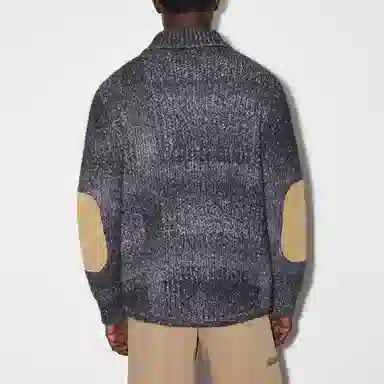 AMIRI SS23 Logo Embroidered Cardigan