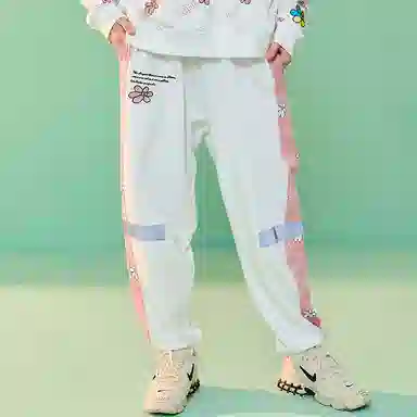 LAMLICKA Embroidered Joggers