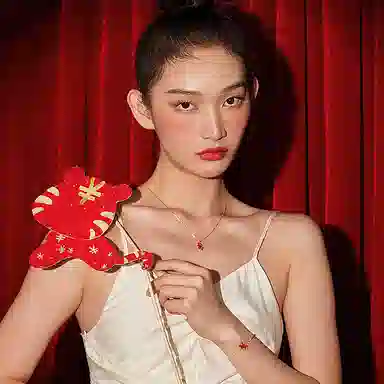 Fanci Red String Tiger Bracelet