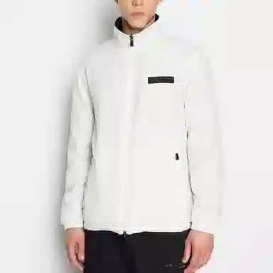 Armani Exchange FW23 Reversible Cotton Jacket White