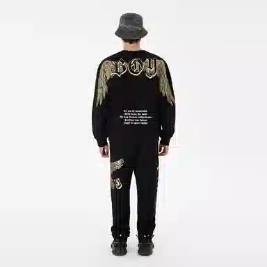 Boy London SS23 Logo Crewneck Black