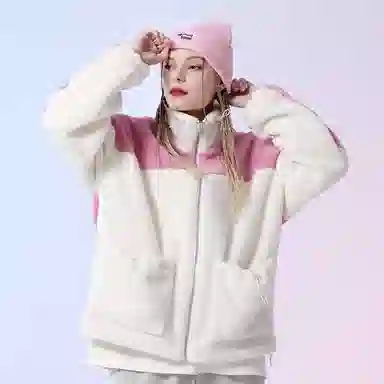 BTK Monster Embroidered Fleece Jacket