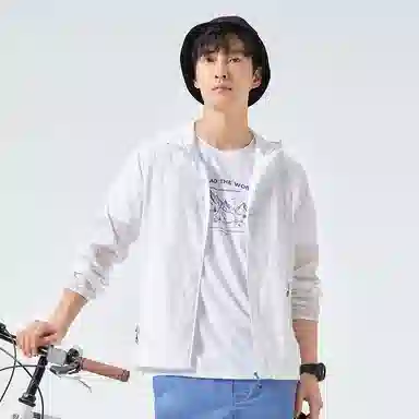 探路者 纯色防紫外线户外防晒服 男款