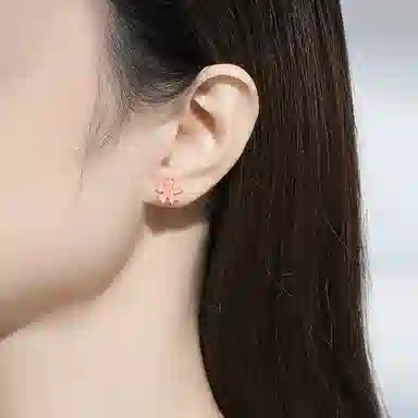 CHIEMOT S925 Colorful cherry blossoms