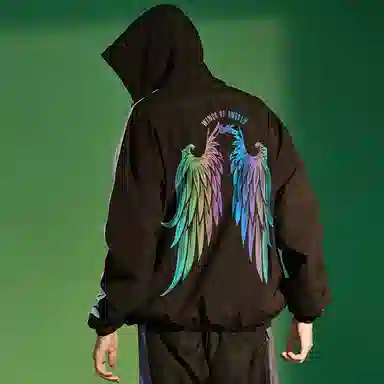 Kimura Reflective Wing Hoodie