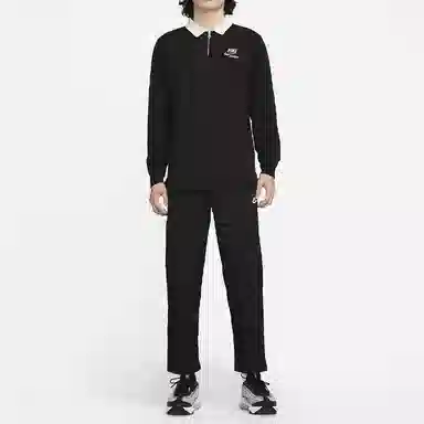 Nike Woven Straight-Leg Pants Black