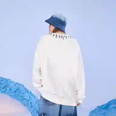 LAMLICKA Sweater White