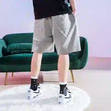 LAMLICKA Shorts Grey