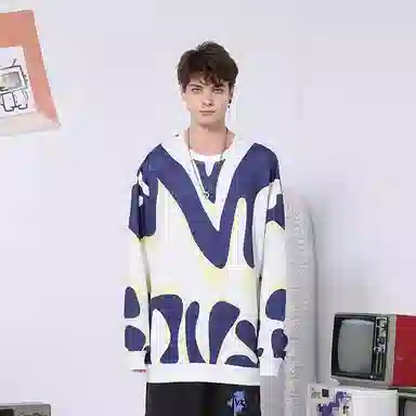 TVX Geometric Print Pullover