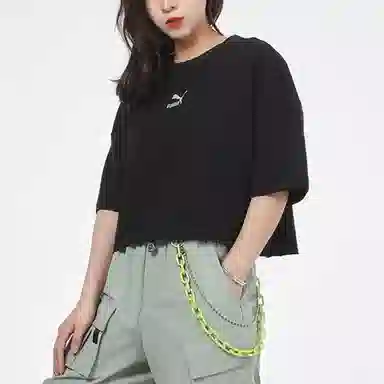 Puma Classics Raw Edge Crew LogoT