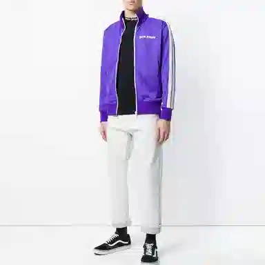 Palm Angels Track Jacket Purple