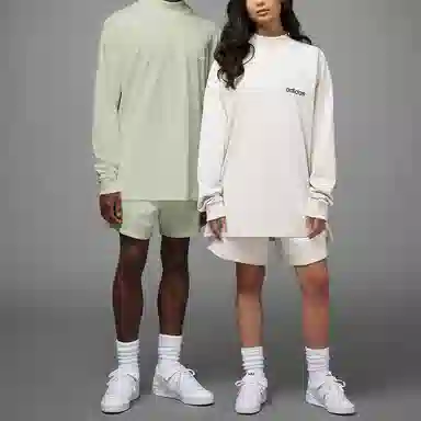 adidas originals Adidas Basketball Chapter 1 Tee Ls Halo Green LogoT