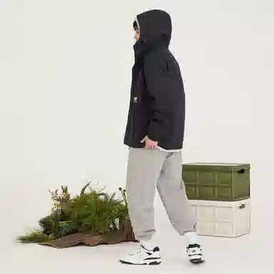 New Balance Hooded Jacket Black
