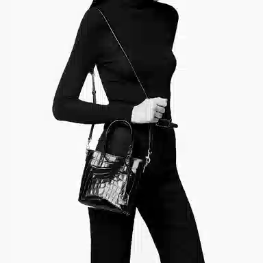 Saint Laurent Paris Mini Tote Bag Black