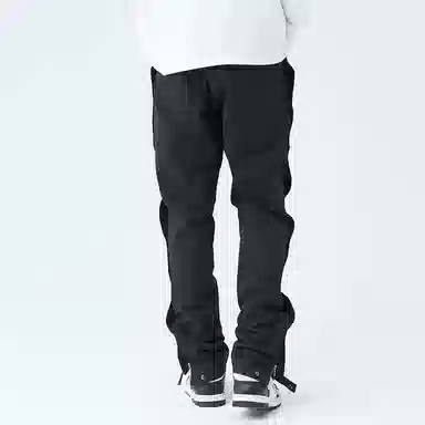 HARSH AND CRUEL Black Straight Pants