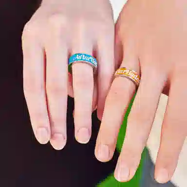 ASTAR HADES Daisy Enamel Ring