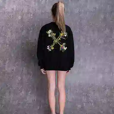 OFF-WHITE FW20 Black Arrows Crewneck