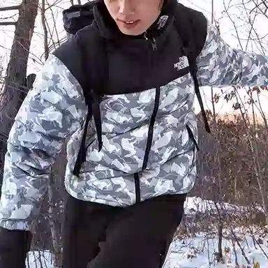 The North Face 1996 Nuptse Camo