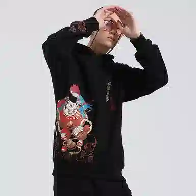 oniarai Hoodie Black