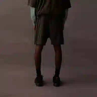 Fear of God Essentials Terry Short Off Black