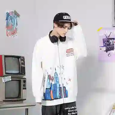 GENANX Dream Castle Jacket White