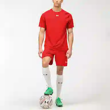 Under Armour Camo Football Tee Red