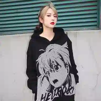 HELIPORT Electromagnetic Pullover Hoodie Black