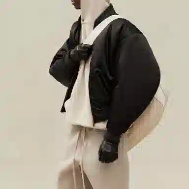 Fear of God Nylon Twill Bomber Black