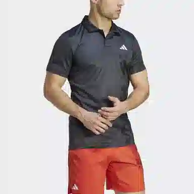 adidas Tennis Paris Heat.Rdy Freelift Polo Shirt Carbon Black