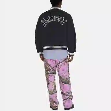 Stussy FW22 Casentino Wool Varsity Jacket