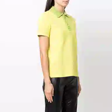 Bottega Veneta Polo Shirt Yellow