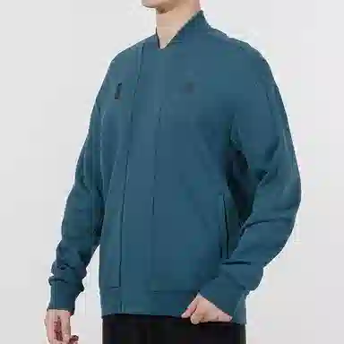 adidas Wuji Series Logo Print Jacket Light Blue