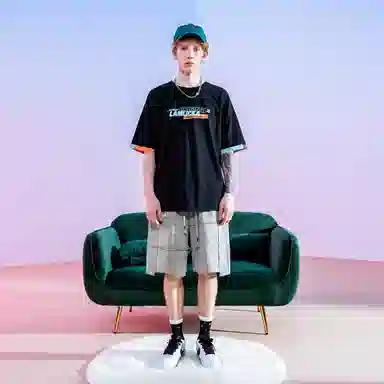 LAMLICKA Shorts Grey