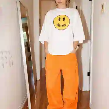 Drew House FW22 Mascot Boxy Ss Tee White T