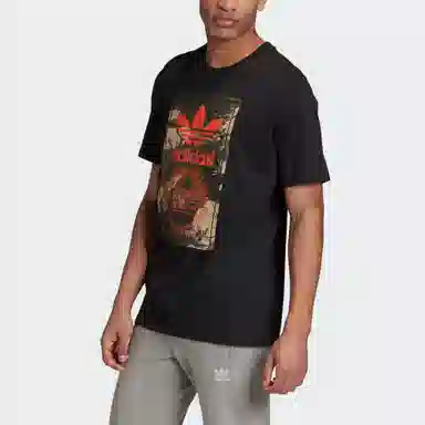 adidas originals Camo Tongue Tee LogoT