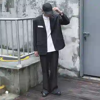 ROARINGWILD AW21 Plaid Blazer