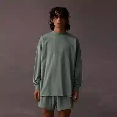 Fear of God Essentials LS Tee Sycamore
