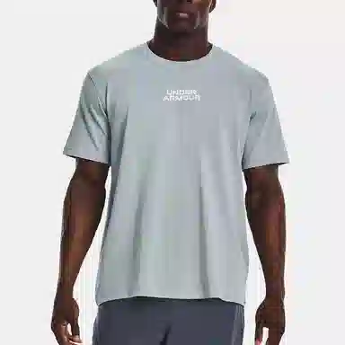 Under Armour Outline Crewneck T-Shirt Blue