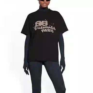 Balenciaga SS23 Hand Drawn Bb Icon LogoT